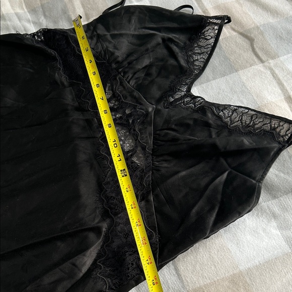 All Saints Jasmine Black Lace Maxi Slip Dress. Size 8 - Picture 7 of 14